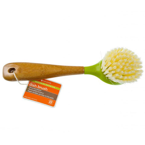 Full Circle - Be Good Dish Brush Green Bamboo - 1 Brush