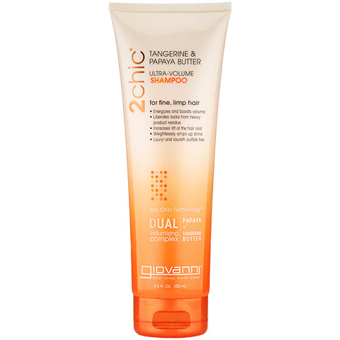 GIOVANNI COSMETICS - 2chic Ultra Volume Tangerine & Papaya Butter Shampoo