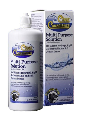 CLEAR CONSCIENCE - Multi-Purpose Contact Lens Solution