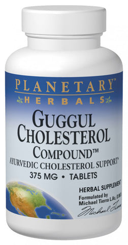 PLANETARY HERBALS - Guggul Cholesterol Compound 375 mg