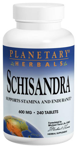 PLANETARY HERBALS - Schisandra 600 mg