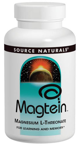 SOURCE NATURALS - Magtein Magnesium L-Threonate - 180 Capsules