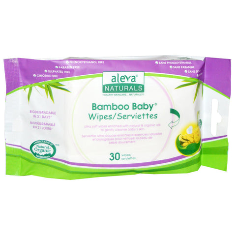 ALEVA - Bamboo Baby Wipes Travel Size