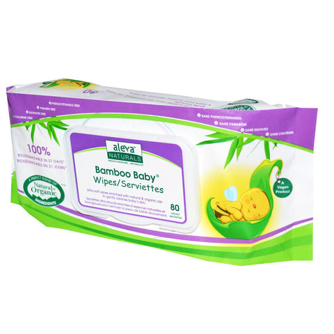 ALEVA - Bamboo Baby Wipes