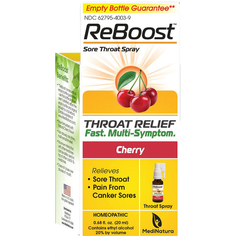 HEEL - ReBoost Throat Relief Spray, Cherry