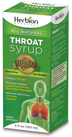 HERBION Throat Syrup Sugar Free