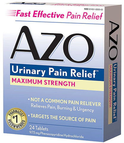 i-HEALTH AZO Urinary Pain Relief Maximum Strength