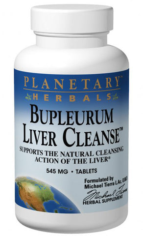 PLANETARY HERBALS - Bupleurum Liver Cleanse 545 mg