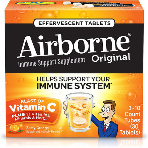 AIRBORNE - Blast of Vitamin C, Zesty Orange