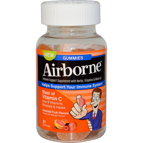 AIRBORNE - Blast of Vitamin C for Adults Assorted Fruit