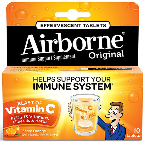 AIRBORNE - Blast of Vitamin C, Zesty Orange