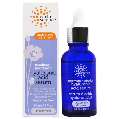 EARTH SCIENCE - Maximum Hydration Hyaluronic Acid Serum