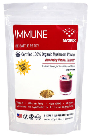 MUSHROOM MATRIX - Immune Matrix Organic Powder