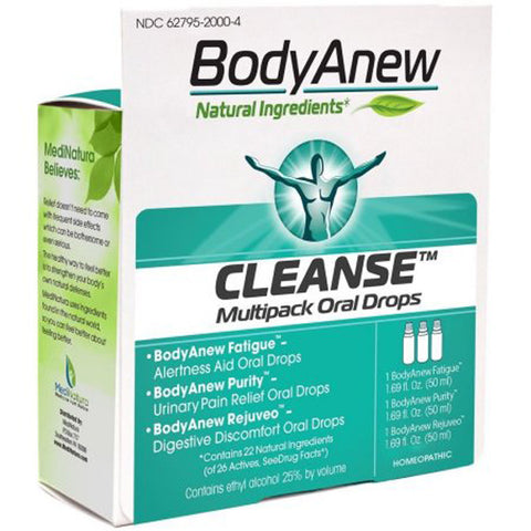 MEDINATURA - BodyAnew Cleanse Multipack Oral Drops