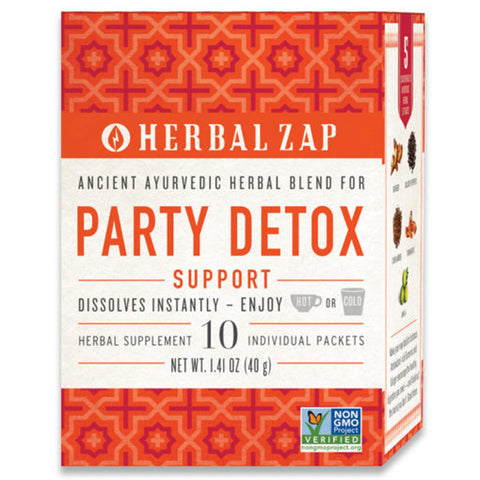 HERBAL ZAP - Ayurvedic Party Detox Support Drink Mix