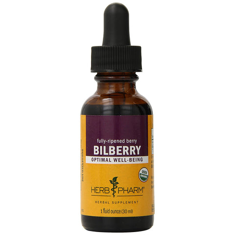 HERB PHARM - Bilberry Extract for Eye and Vision Support