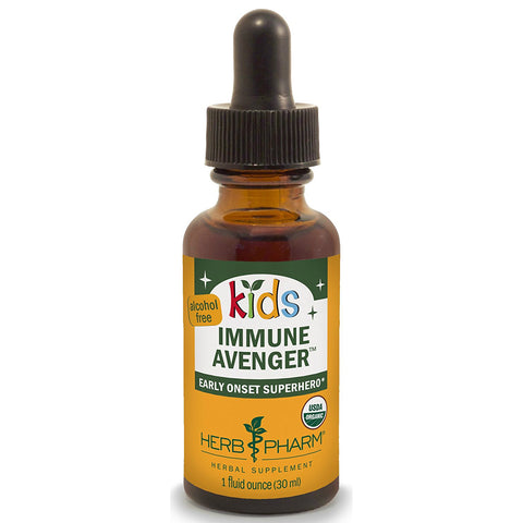 HERB PHARM - Kids Certified-Organic Alcohol-Free Immune Avenger