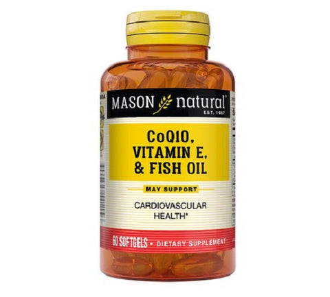 MASON - Heart Trio Co Q-10, Vitamin E and Fish Oil