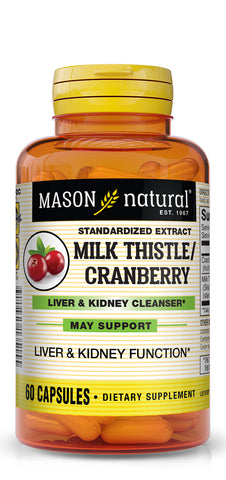 MASON - Milk Thistle and Cranberry Liver and Kidney Cleanser