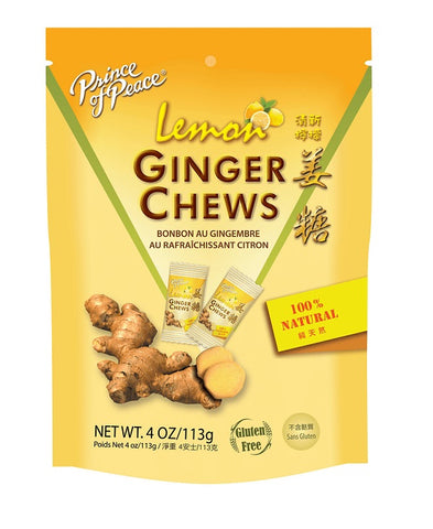 PRINCE OF PEACE - Ginger Chews with Lemon