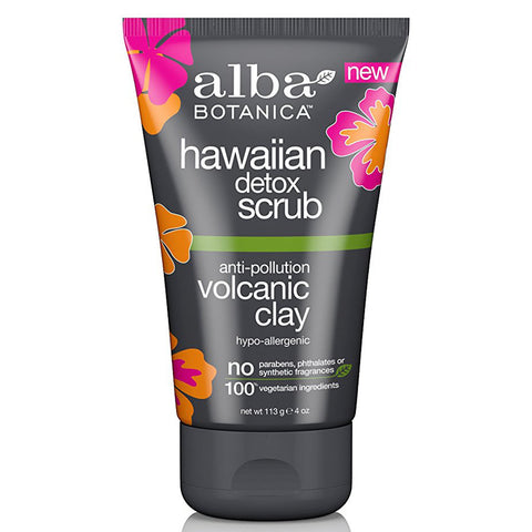 ALBA BOTANICA - Hawaiian Detox Scrub Anti-Pollution Volcanic Clay