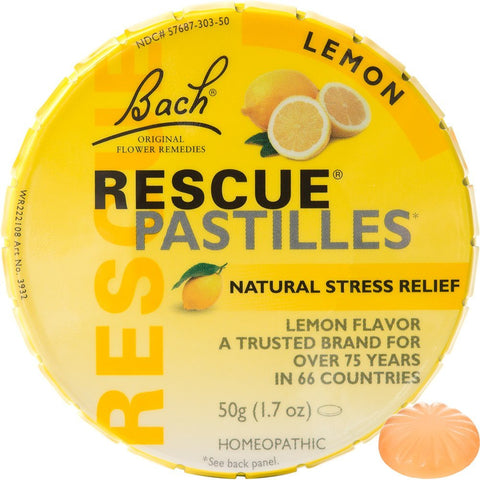 BACH - Natural Stress Relief Pastilles Lemon Flavor