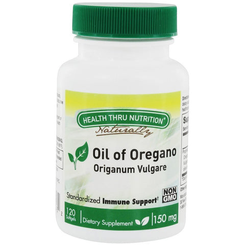 HEALTH THRU NUTRITION - Oil of Oregano Immune Support 150 mg