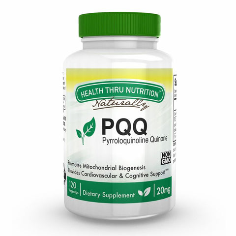 HEALTH THRU NUTRITION - PQQ 20 mg (Pyrroloquinoline Quinone)