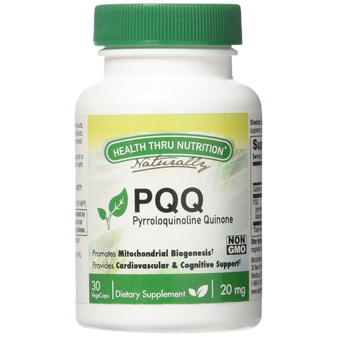 HEALTH THRU NUTRITION - PQQ 20 mg (Pyrroloquinoline Quinone)