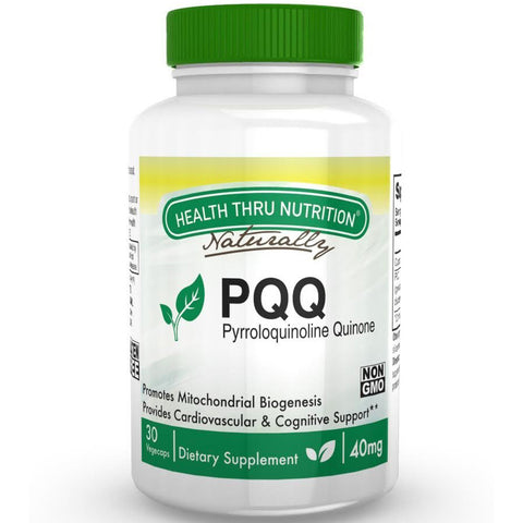 HEALTH THRU NUTRITION - PQQ 40 mg (Pyrroloquinoline Quinone)