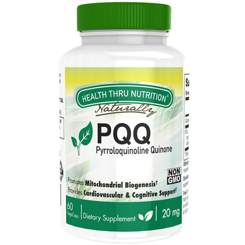 HEALTH THRU NUTRITION - PQQ 20 mg (Pyrroloquinoline Quinone)