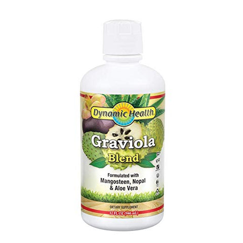 DYNAMIC HEALTH - Graviola Blend with Mangosteen, Nopal & Aloe Vera