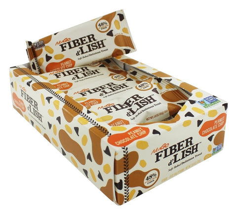 NUGO NUTRITION BAR - Fiber D'Lish Bar Peanut Chocolate Chip