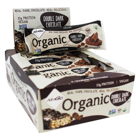 NUGO NUTRITION BAR - Organic Protein Bars Double Dark Chocolate