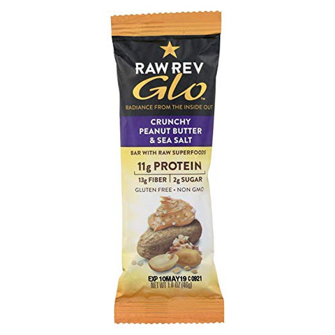 RAW REVOLUTION - Glo Crunchy Peanut Butter & Sea Salt