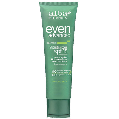 ALBA BOTANICA - Very Emollient Sea Moss Moisturizer SPF 15