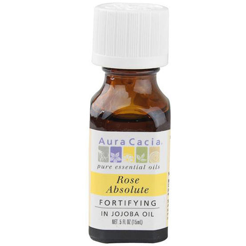 AURA CACIA - 100% Pure Essential Oil Rose Absolute (in jojoba oil)