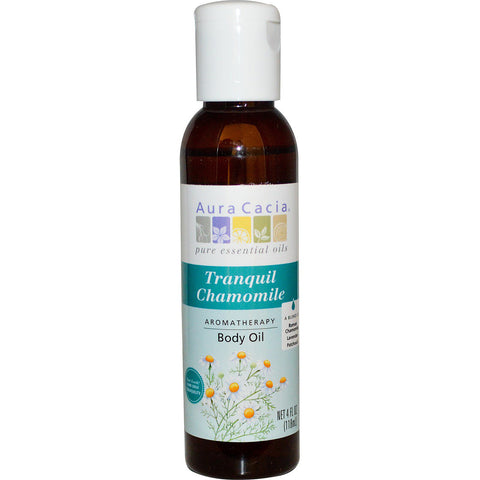 AURA CACIA - Aromatherapy Body Oil Tranquil Chamomile