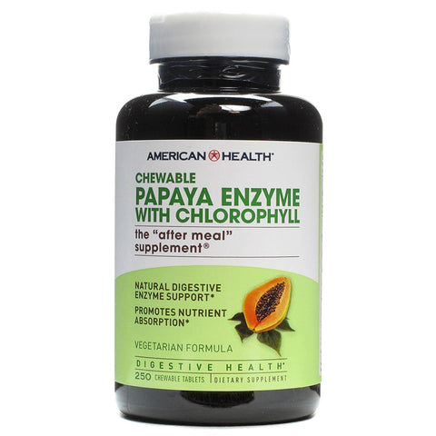 AMERICAN HEALTH - Papaya Enzyme with Chlorophyll