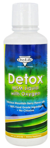 Oxylife Detox MSM Liquid with Oxygen