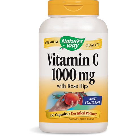 NATURES WAY - Vitamin C 1000 mg with Rose Hips