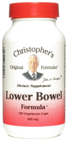 Christophers Original Formulas Lower Bowel Capsule