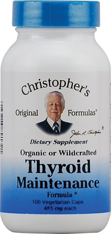 Christophers Original Formulas Thyroid Maintenance