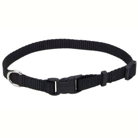 Nylon Adjustable Collar Small Black