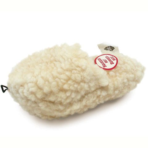 Vermont Dog Fleece Slipper Dog Toy