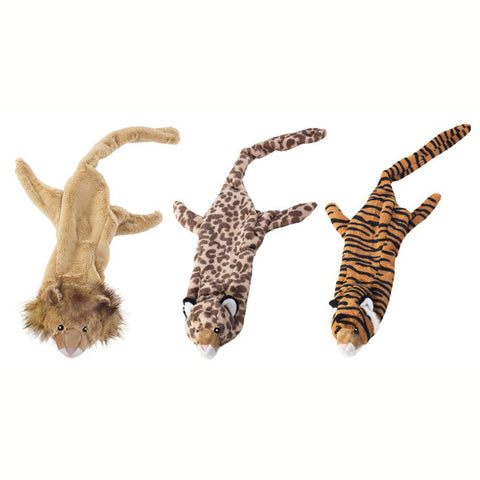 Plush Mini Jungle Cat Assorted Dog Toy