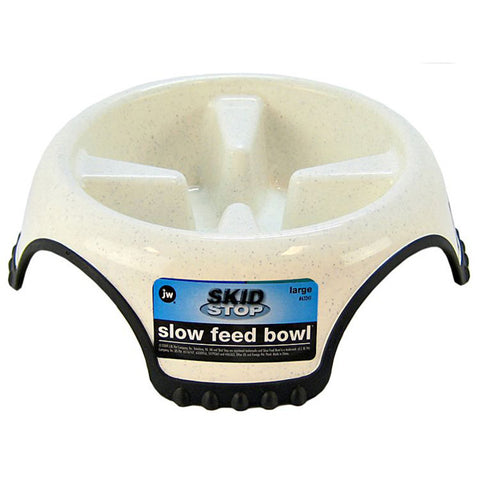 Iris Usa - Skid Stop Slow Feed Bowl Largel