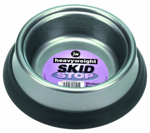 JW PET Heavyweight Skid Stop Dog Bowls Medium