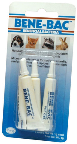 Bene-Bac Plus Pet Gel 1 gm.  - 4 Pack