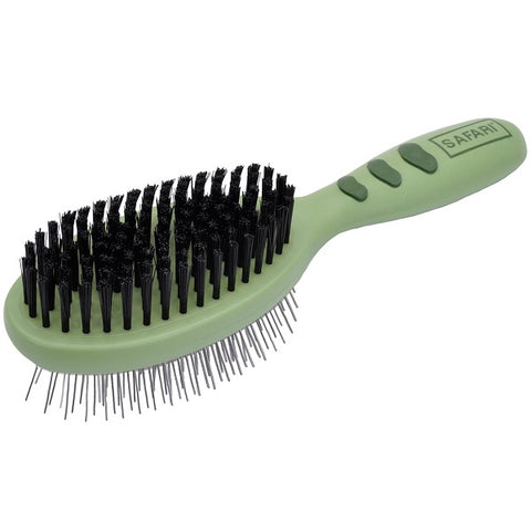 SAFARI - Pin & Bristle Medium Combo Brush for Dogs